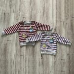 بلوز راه راه طرح هدفن