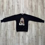 دورس فینگر دار طرح پاندا و pug life مشکی