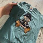 دورس فینگر دار طرح پاندا و pug life سبز