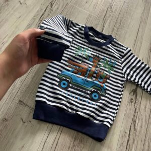 بلوز طرح زرافه راه راه