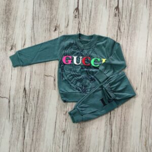 ست لباس پسرانه گوچی سبز