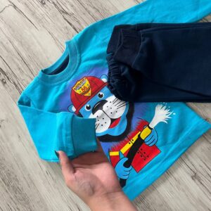 ست لباس با طرح شیر آتش نشان