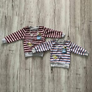 بلوز راه راه طرح هدفن